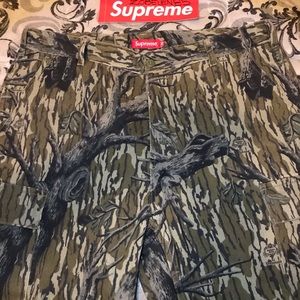 Supreme x Mossy Oak Cargo Pants (fw18) size: 36